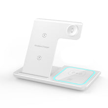 3-in-1 Wireless Charger Stand - Foldable & Ambient Light