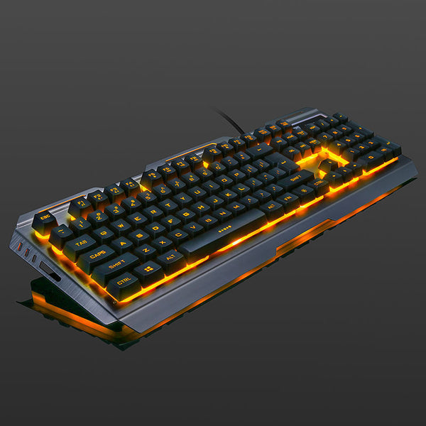 Wired gaming keyboard for notebook desktop