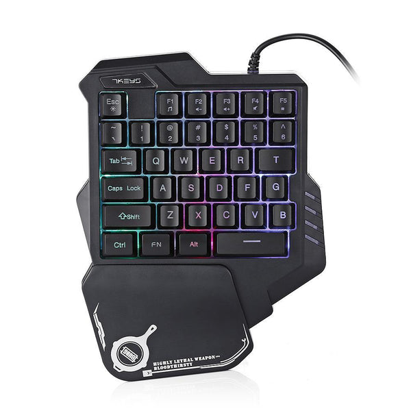 Pro Gamer's Edge - One-Handed Mechanical Keyboard