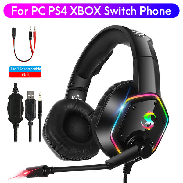 RGB Luminous Noise Reduction Gaming Headset