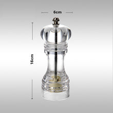 Elegant Glass Grinder with Pepper Mill