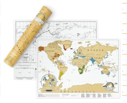 World Scratch Off Map - Track Your Adventures