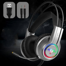 M5 Gaming Headset RGB Colorful Luminous Anti-Noise Heavy Bass Cable