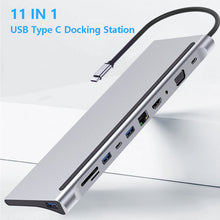 11-in-1 USB 3.0 Laptop Docking Station – Multifunctional Hub