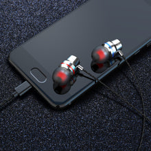 Metal heavy bass in-ear headphones