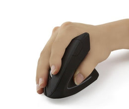 Ergonomic Vertical Wireless Mouse - Reduce Wrist Pain & Improve Posture