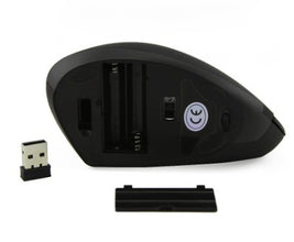 Ergonomic Vertical Wireless Mouse - Reduce Wrist Pain & Improve Posture