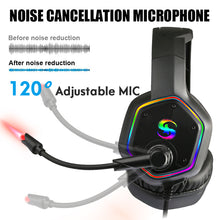 RGB Luminous Noise Reduction Gaming Headset