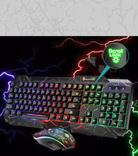 Luminous 4D Gaming Keyboard And Mouse Set Luminous Keyboard And Mouse