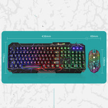 Luminous 4D Gaming Keyboard And Mouse Set Luminous Keyboard And Mouse