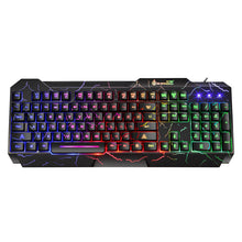 Luminous 4D Gaming Keyboard And Mouse Set Luminous Keyboard And Mouse