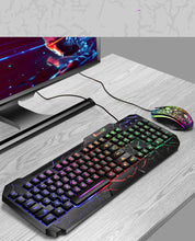 Luminous 4D Gaming Keyboard And Mouse Set Luminous Keyboard And Mouse