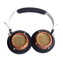 Retro Monitor Open Olive Wood Headphones