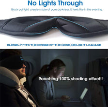 Wireless Bluetooth Sleep Eye Mask with Stereo Music & Calls