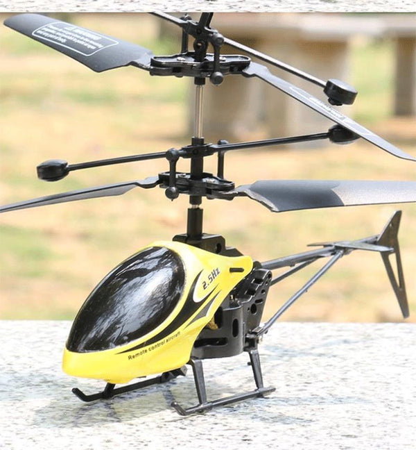 Mini Fall-Resistant RC Helicopter Drone with Free Battery