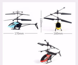 Mini Fall-Resistant RC Helicopter Drone with Free Battery