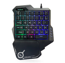 Pro Gamer's Edge - One-Handed Mechanical Keyboard