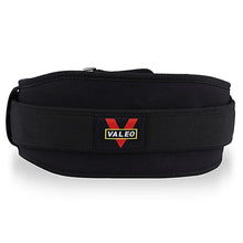 Valeo Weightlifting Belt - Adjustable Nylon Fitness Support