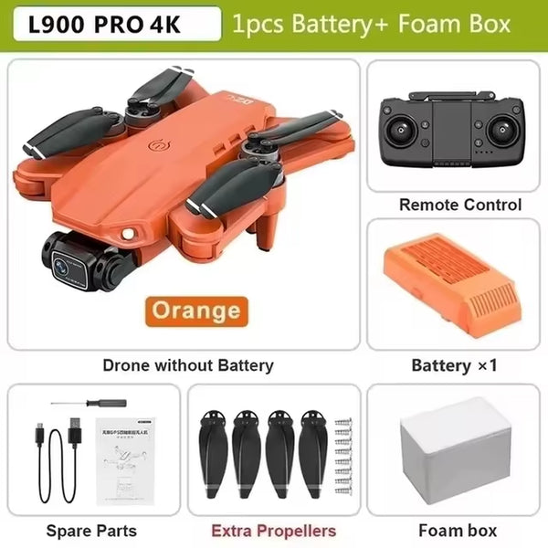 Professional L900 Pro SE MAX Drone GPS 4K WIFI FPV Camera 360° Obstacle Avoidance Brushless Motor RC Quadcopter Mini Dron Toy