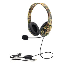 Camouflage Ps4 Headset Bass Gaming Headphones