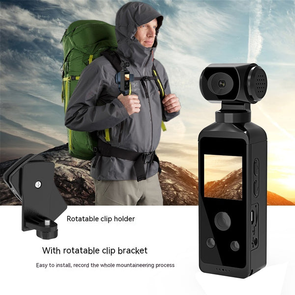 4K Sports Pocket Camera with 270° Rotation