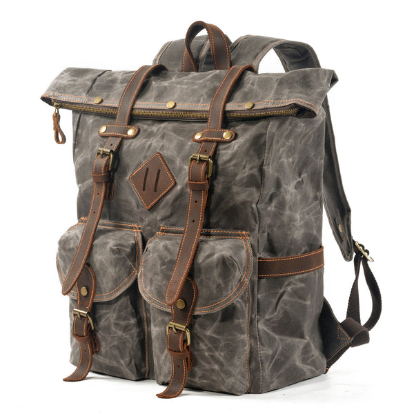 Durable Vintage Canvas Backpack for Men