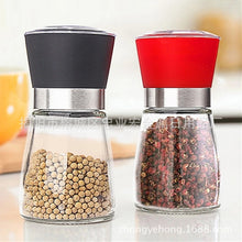 Elegant Glass Grinder with Pepper Mill