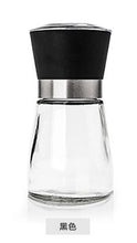 Elegant Glass Grinder with Pepper Mill