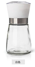 Elegant Glass Grinder with Pepper Mill