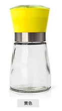 Elegant Glass Grinder with Pepper Mill