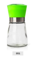 Elegant Glass Grinder with Pepper Mill