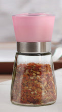 Elegant Glass Grinder with Pepper Mill