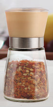 Elegant Glass Grinder with Pepper Mill