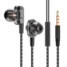 Double Moving Coil In-ear Headphones PlayerUnknown's Battlegrounds With Microphone