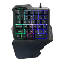 Pro Gamer's Edge - One-Handed Mechanical Keyboard