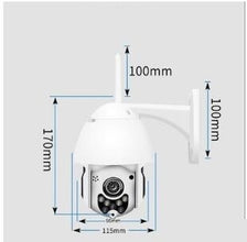 Outdoor WiFi Security Camera - 1080p Dome Camera with Night Vision