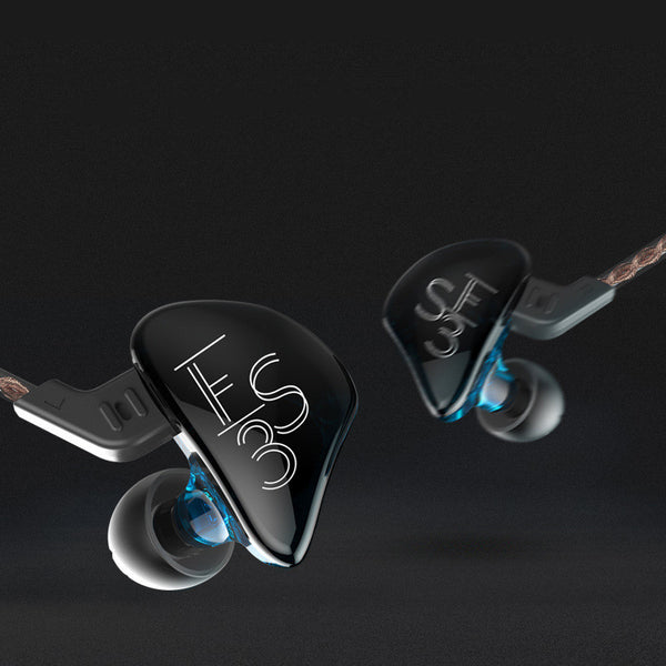 ES3 Coil Iron In-ear Subwoofer With Wire-controlled Headphones