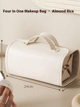 Women's Foldable Cosmetic Bag - Stylish & Spacious for Travel & Everyday Use