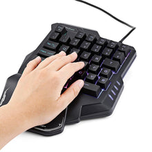 Pro Gamer's Edge - One-Handed Mechanical Keyboard