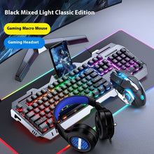 Keyboard Wired Mechanical Feeling Gaming Electronic Sports Desktop Computer Mute