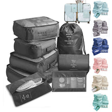 8-Piece Travel Luggage Packing Cubes - Organize Your Trip with Ease