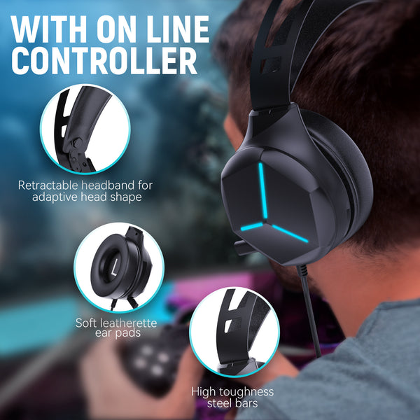 Multi In One Game Wired Headphones