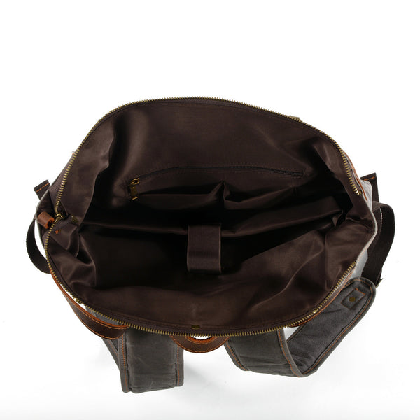 Durable Vintage Canvas Backpack for Men