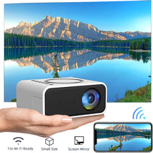 YT300 Home Portable Mini Projector 24 ANSI HD 1080P Wired And Wireless Mobile Home Theater Projection