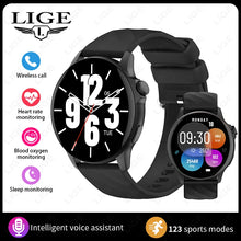 LIGE Smart Watch - Full Touchscreen - Bluetooth Calling - 1.39