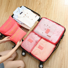 6pcs Travel Bag Set: Suitcase Packing Cubes