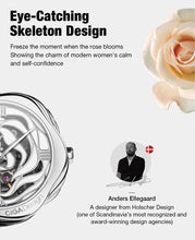 CIGA Design Denmark Rose Automatic Watch - Skeleton - Sapphire Crystal