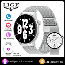 LIGE Smart Watch - Full Touchscreen - Bluetooth Calling - 1.39