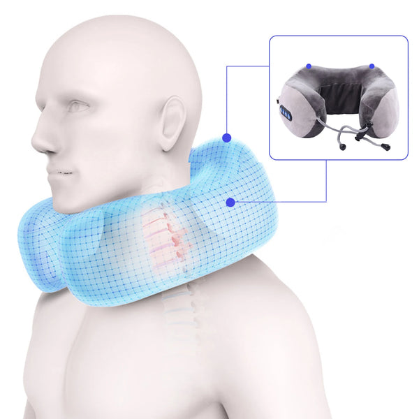 Deep Kneading Neck Massager - Heat & Vibration