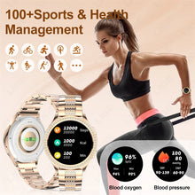 LIGE Women's Smartwatch - Bluetooth Call, Health Tracker, Waterproof